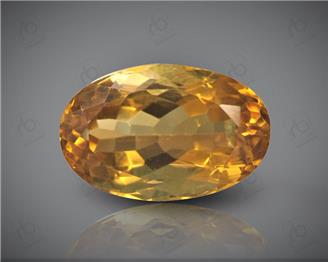 Yellow Citrine Natural Certified  4.63CTS-8449